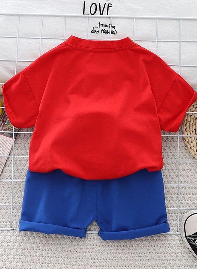 Googo Gaaga T-shirt and Short Set for Baby Boys & Baby Girls, Pure Cotton BagBear Half Sleeves Clothing Set for Kids(18-24 M) - Image 2
