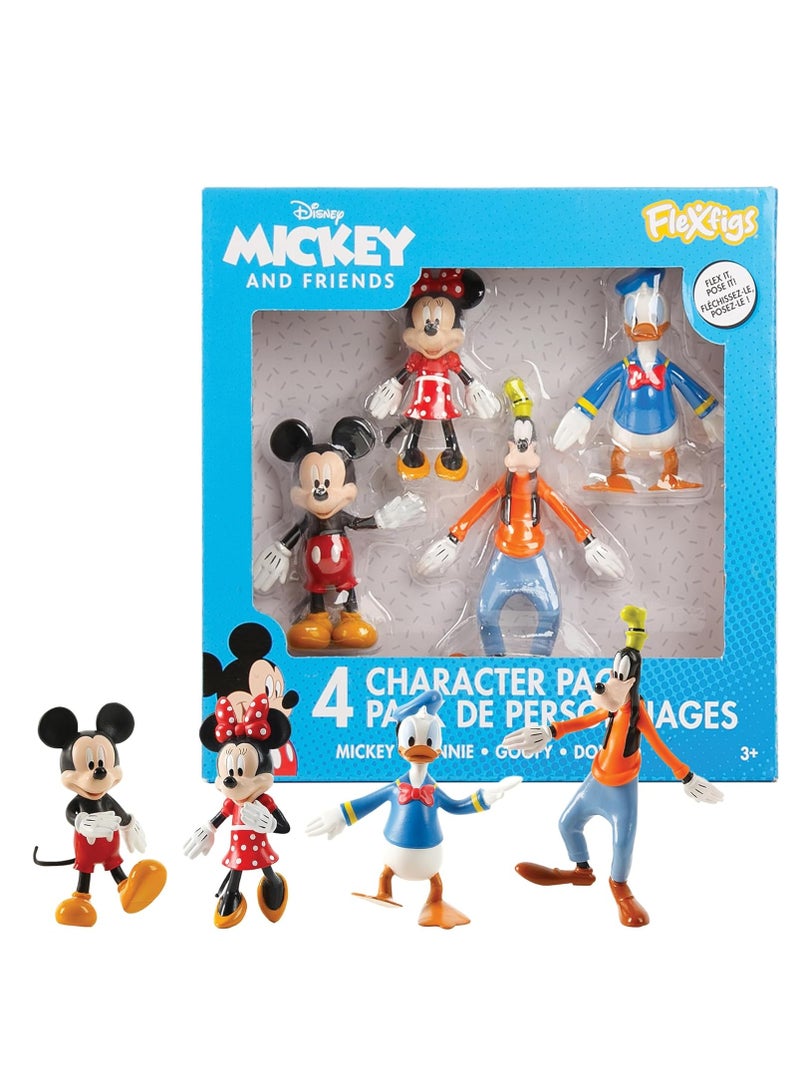 Disney Mickey Mickey & Friends 4 Character Pack - Image 1