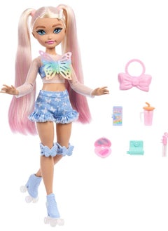 Barbie Barbie Dream Besties Barbie Malibu Roller Skating Party Doll  - Image 2