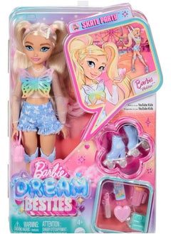 Barbie Barbie Dream Besties Barbie Malibu Roller Skating Party Doll  - Image 1