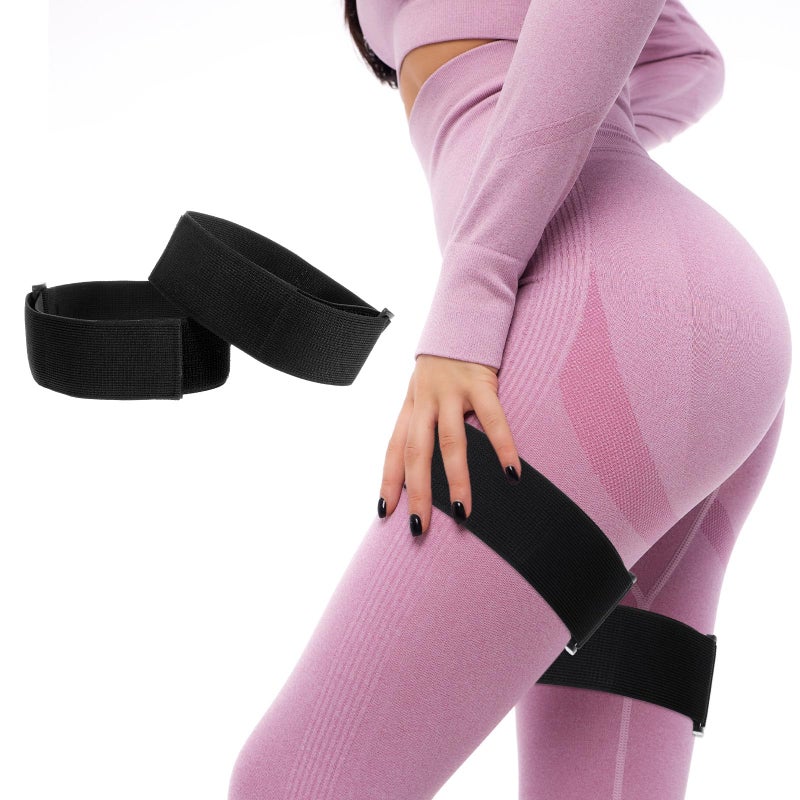 Hpmjz BFR Occlusion Bands for Women Glutes Blood Flow Restriction Bands Best Fabric Resistance Band Adjustable Bundle Booty Band for Exercising Legs Butt Hip Building Workouts Squat Butt Thigh Fitness - Image 1