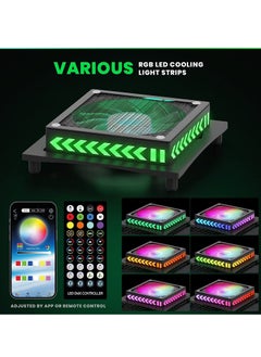 Y&D Case Fan Cooling Fit for Xbox Series X with Dust Filter Bracket RGB Lights Effect Low Noise Independent Touch Switch Reduce Main Engine Temperature  - Image 3