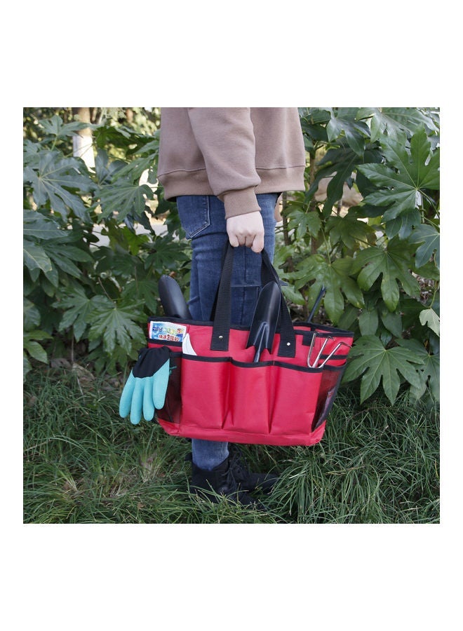 NIBEMINENT Garden Tool Bag Red - Image 2
