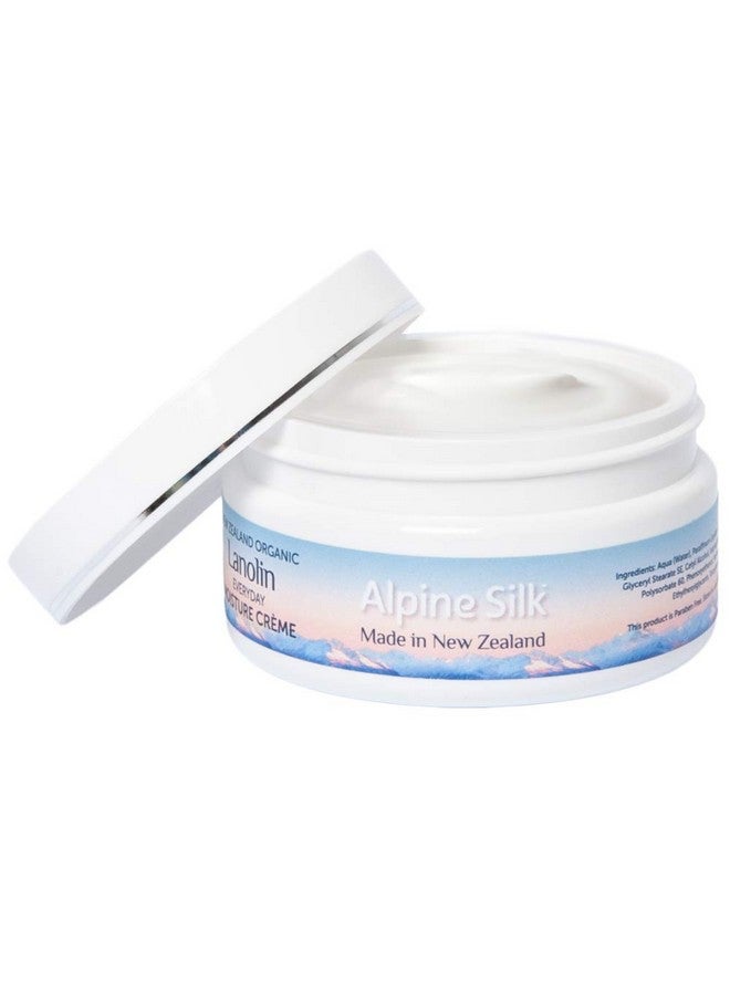 Alpine Silk Organic Lanolin Everyday Moisture Cream 100 Grams (1 Pot) - Image 1