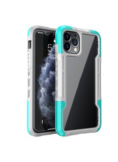 Generic Case Cover For iPhone 13 Armor Acrylic 3 in 1 Phone Case Sky Blue 