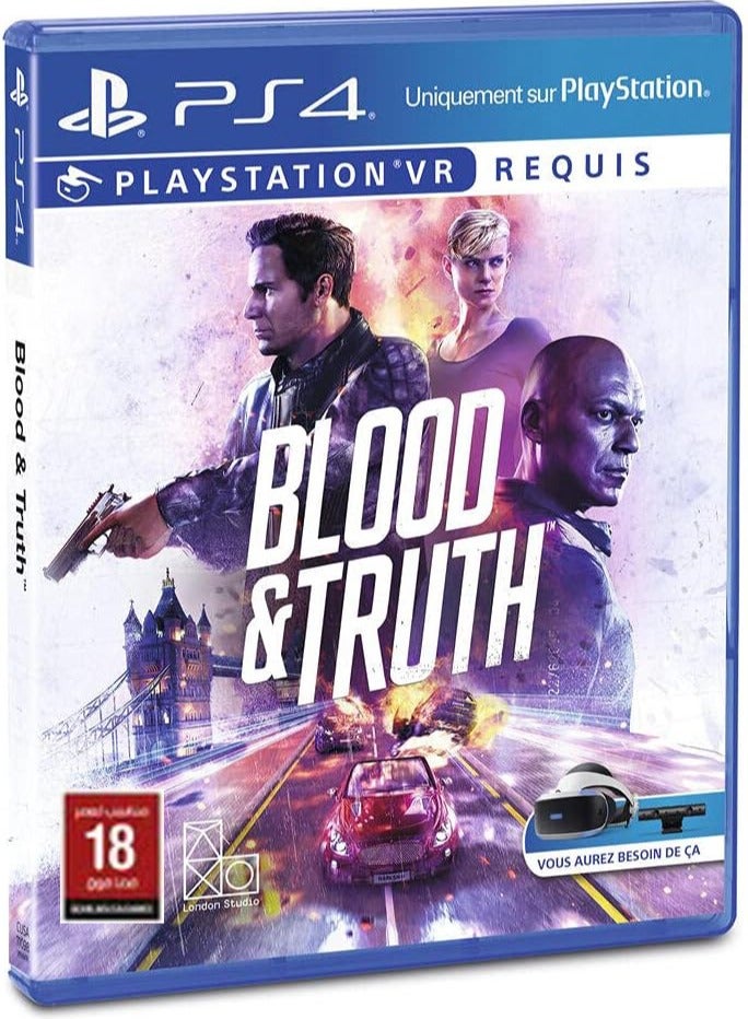 ديب سيلفر Blood And Truth- VR (النسخة العالمية) - Action &amp; Shooter - بلاي ستيشن 4 (PS4) - Image 1