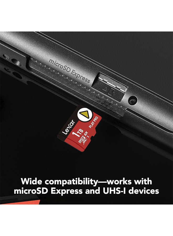 Lexar 1TB Play PRO  Memory Card, UHS-II, Full HD4K, Up to 900/600 MB/s , Compatible w/Nintendo, ASUS ROG Ally, Steam Deck, Gaming - Image 4