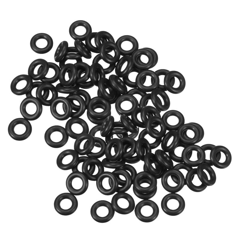 Immech Immech O RIng for small bosch high pressure hose oring ID 5mm Thickness 175mm Seal Gasket Replacement Pack of 100 Pcs  - Image 3