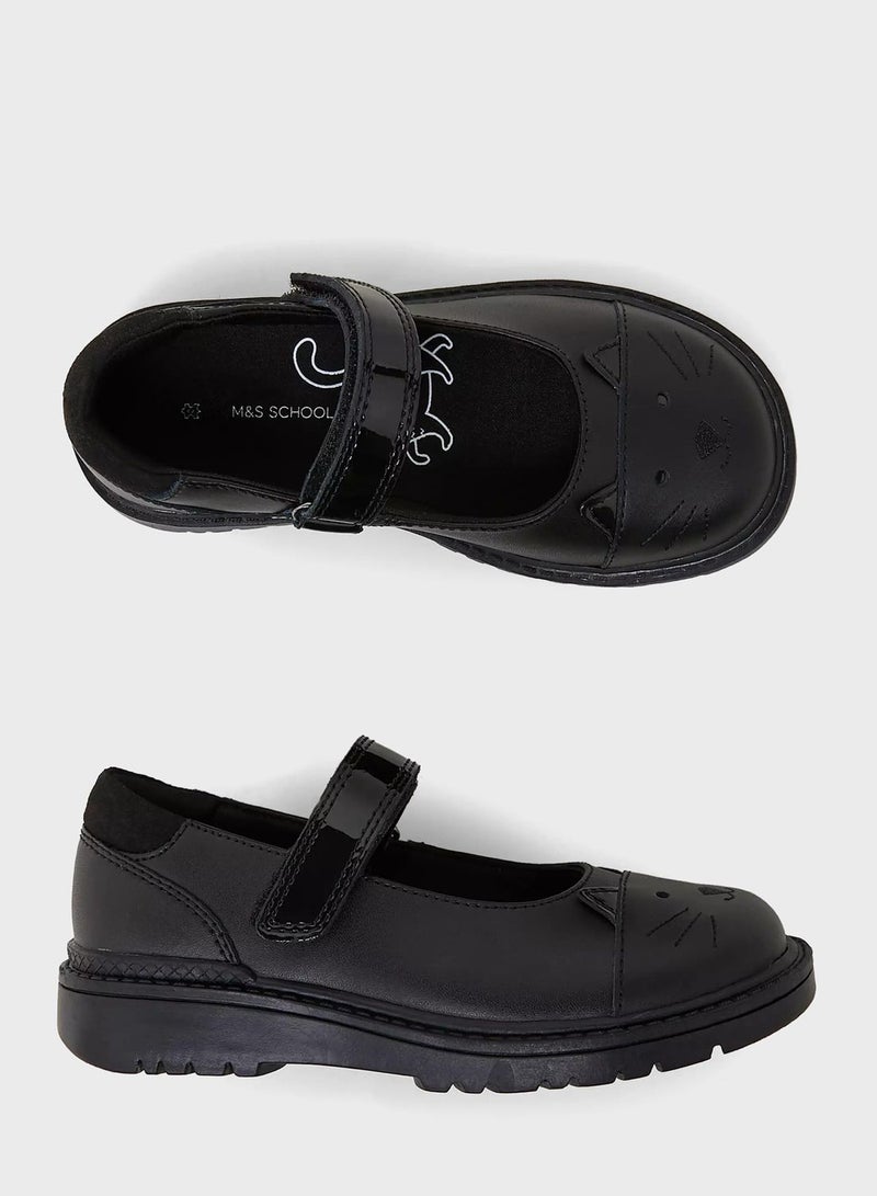 Marks & Spencer Kids Slip On Ballerinas - Image 3