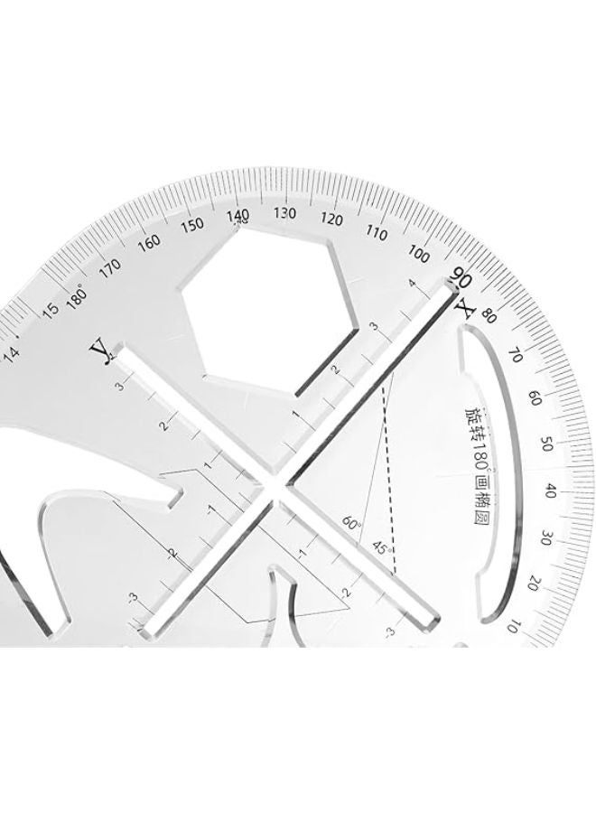ام اند جي مسطرة بلاستيكية، 15 سم، تصاميم إبداعية لقياسات دقيقة، مثالية للمدرسة والمكتب - Image 4