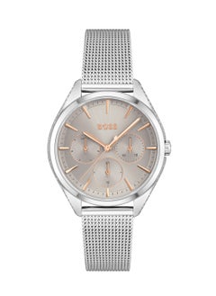 HUGO BOSS Women's Analog Round Shape Stainless Steel Wrist Watch 1502638 - 37.2 Mm  - Image 2