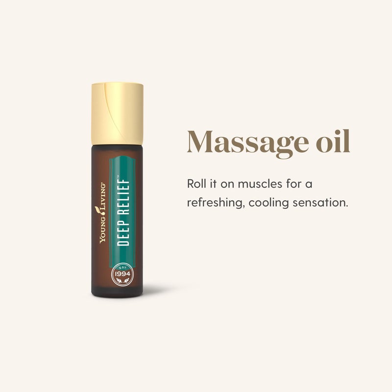 Young Living Deep Relief Essential Oil Roll-On | 10ml Easy-to-Use Roll On Applicator | Aromatherapy roll on with Peppermint, Wintergreen, and Copaiba | Soothe Fatigued Muscles After Physical Activity - Image 5