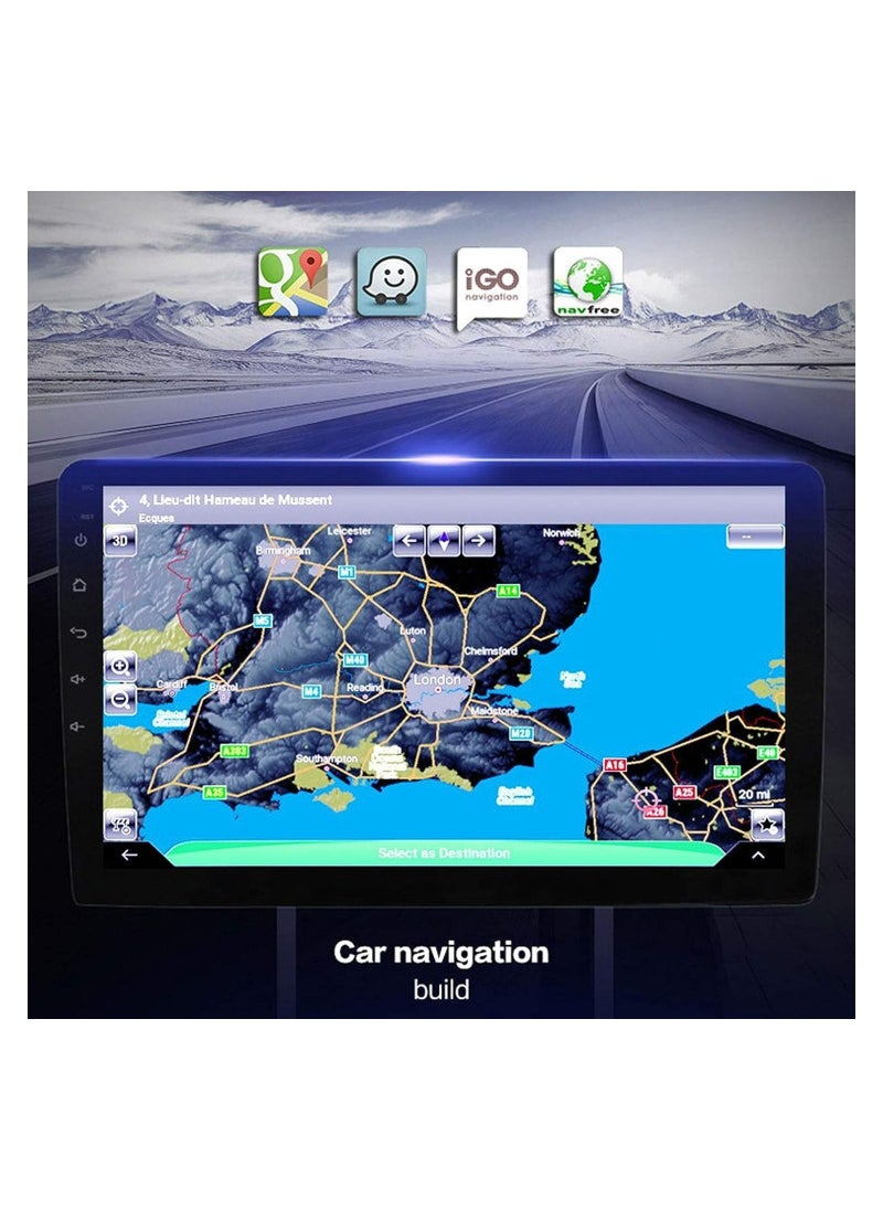 SHEZA STAR - Android Screen For Toyota Fortuner 2008 2009 2010 2011 2012 2013 2014 2015 4GB RAM 64GB ROM Support Apple Carplay Android Auto Wireless QLED 9 Inch Touch Screen With Backup Camera Included - Image 1