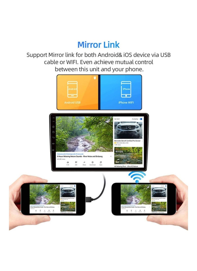 SHEZA STAR - Android Screen For Toyota Fortuner 2008 2009 2010 2011 2012 2013 2014 2015 4GB RAM 64GB ROM Support Apple Carplay Android Auto Wireless QLED 9 Inch Touch Screen With Backup Camera Included - Image 1