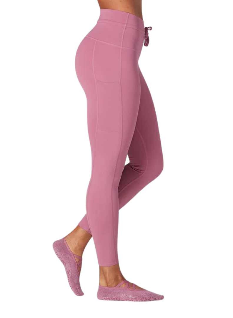 TAVI 7/8 TIE WAIST POCKET TIGHT BERRY  - Image 3