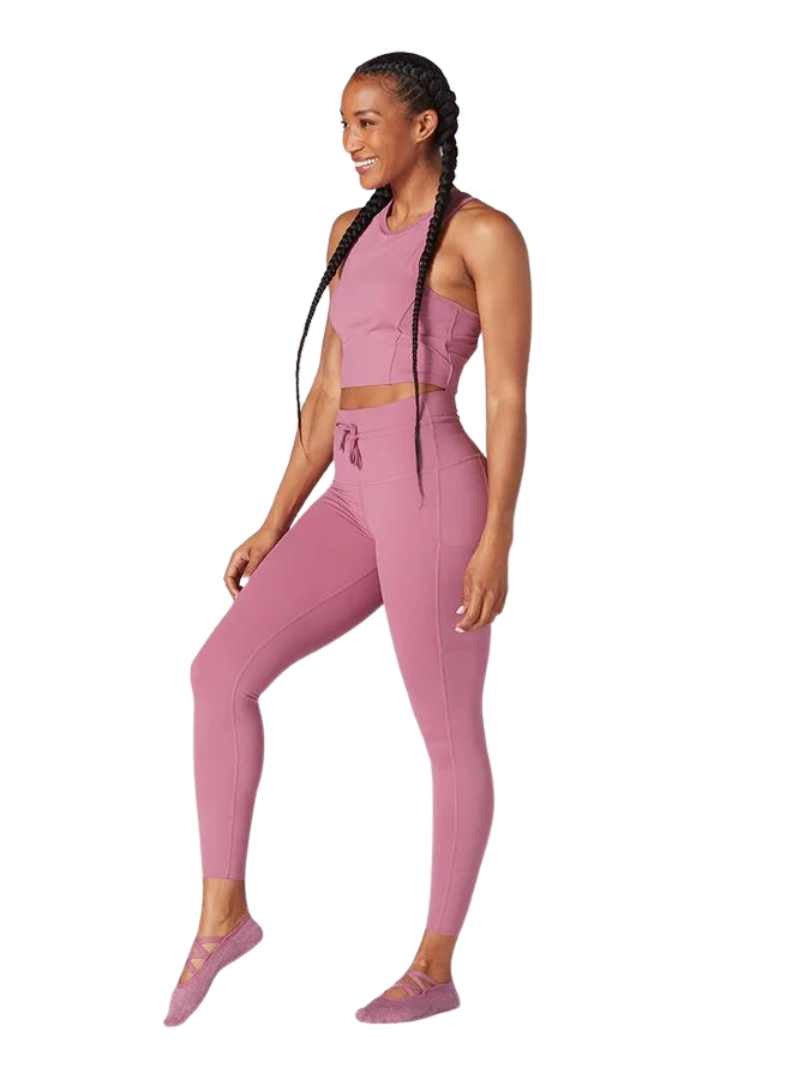TAVI 7/8 TIE WAIST POCKET TIGHT BERRY  - Image 1