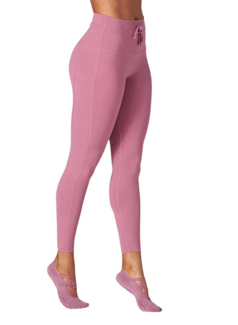 TAVI 7/8 TIE WAIST POCKET TIGHT BERRY  - Image 2