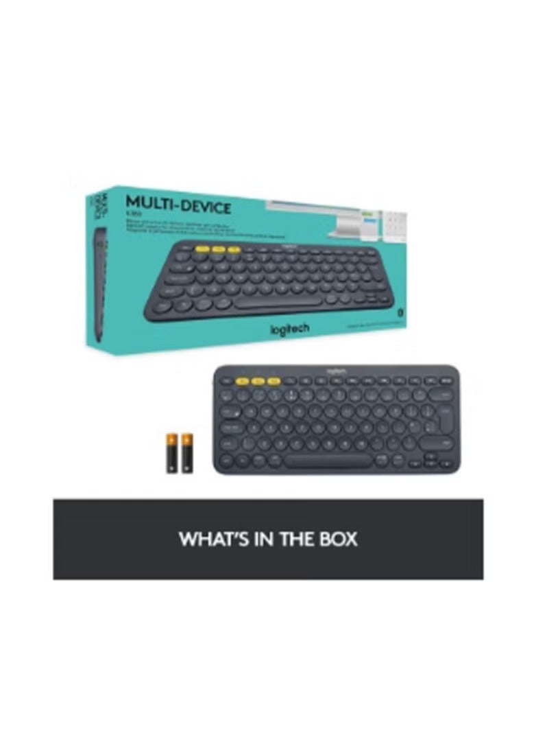 Logitech K380 Multi-Device Bluetooth Keyboard Language - Arabic - Image 4