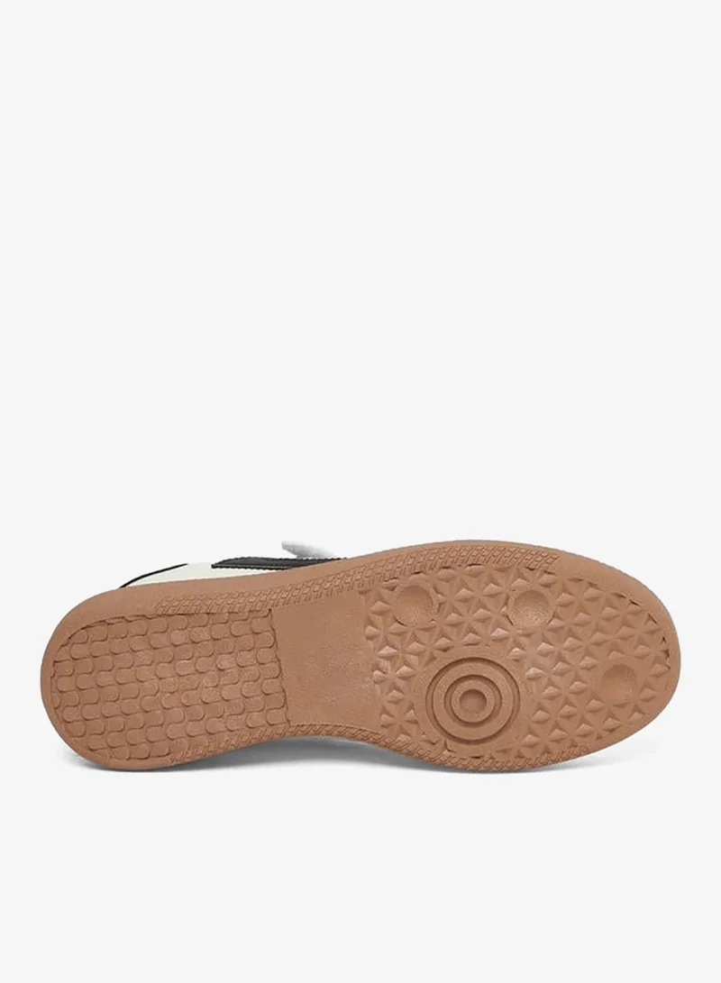 Styli Active Panelled Sneakers with Hook and Loop Closure