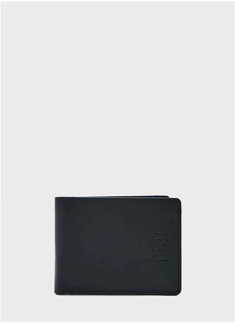 CERRUTI 1881 Black Leather Wallet for Men