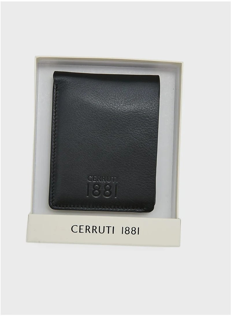 CERRUTI 1881 Black Leather Wallet for Men  - Image 5