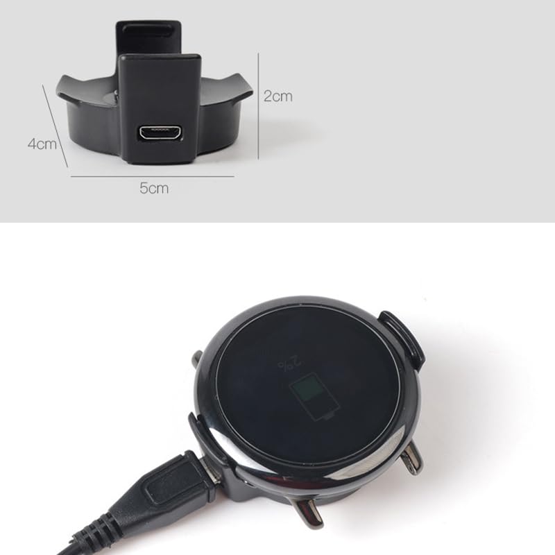 شاحن USB للسفر كابل قاعدة شحن لساعة Amazfit Pace جديد - Image 5