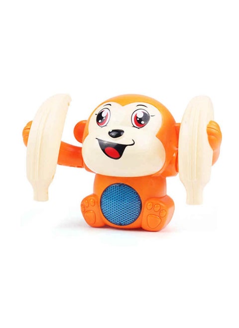 Add fun and interactivity to your child's playtime with the unique Banana Monkey toy that combines sound and light to capture children's attention and stimulate their senses