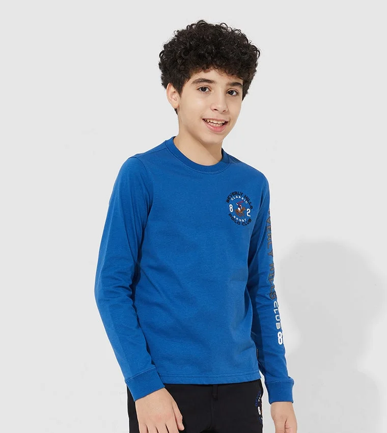 Logo Detailed 82 North Long Sleeves T-Shirt