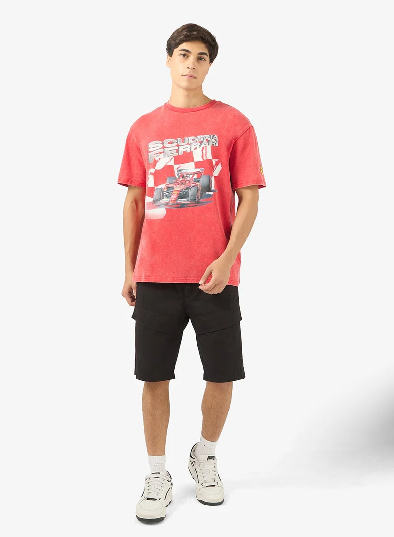 PUMA  Ferrari Graphic Logo T-Shirt Ii for Men | Best Price UAE