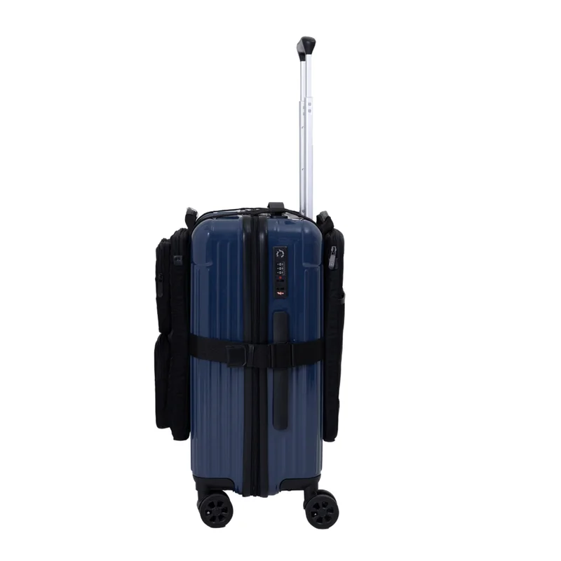 Hotel Collection Luxury Luggage Harness – Adjustable, Stylish, and Functional with 5 Zipper Compartments