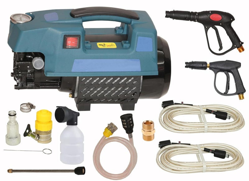 Digital Craft Digital Craft Car Washer 220v Electric Home Portable Brush The Car Water Grab High Power Strong Washing Machine 2500W High Pressure Clean MachineWasher GunWasher Pipe 8MTR with Connector  - Image 1
