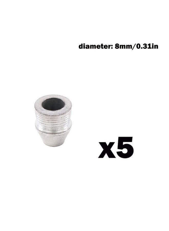 8mm Logging Chainsaw Sharpener Iron Wedge Axe Reinforcement Inserts Hardware Tools - Image 1