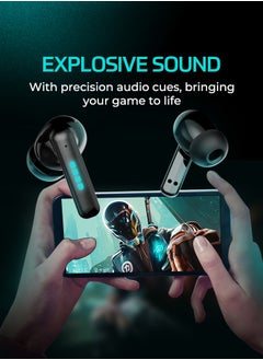 Faster Faster RGBP1 Bluetooth Earbuds Wireless Earphones- Noise Cancelling Earbuds IPX4 Water Resistance- 5.3 Bluetooth Earphones Wireless InEar Headphones- ANC Earbuds Wireless Bluetooth 6 Hours Playtime  - Image 5