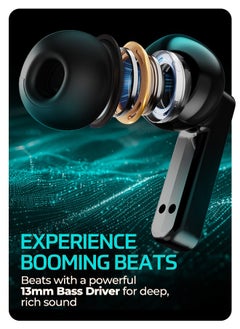 Faster Faster RGBP1 Bluetooth Earbuds Wireless Earphones- Noise Cancelling Earbuds IPX4 Water Resistance- 5.3 Bluetooth Earphones Wireless InEar Headphones- ANC Earbuds Wireless Bluetooth 6 Hours Playtime  - Image 3