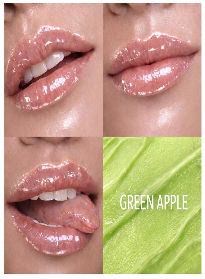 Cuffs N Lashes Lush Lips Intensive Recovery Mask - Apple Tini | Overnight Repair Mask | Paraben-Free | Enriched with Vitamin E, Shea Butter &Castor Seed Oil - Image 4