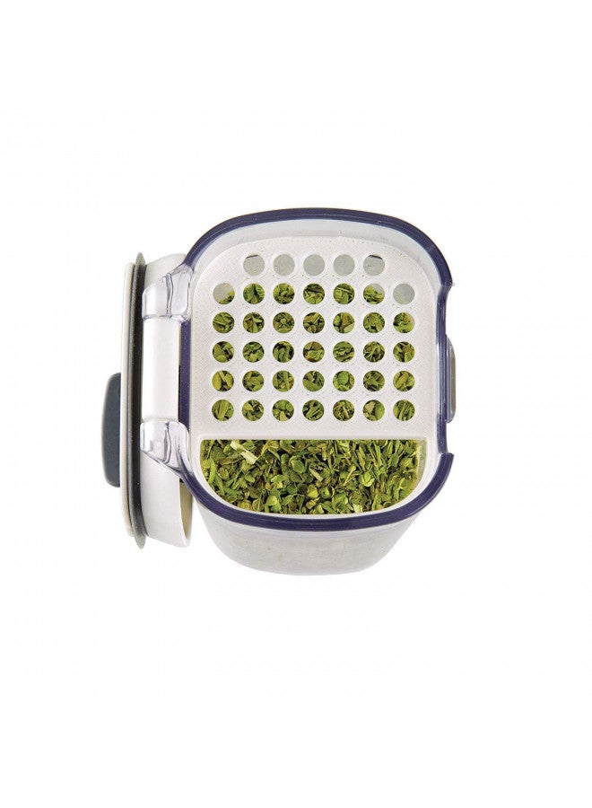Progressive International PKS-410 Prepworks ProKeeper Seasoning Keeper Spice Airtight Food Storage Containers, Clear (2 Pack) - Image 5