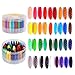 FXYRTKLCZ Peanut Crayons for Kids 36 Colors Washable Toddler Crayon NonToxic Baby Crayon for Ages 24 48 Large Crayons for Toddlers 13 Coloring Art Supplies Back to School Gift for BoysGirls - Image 3