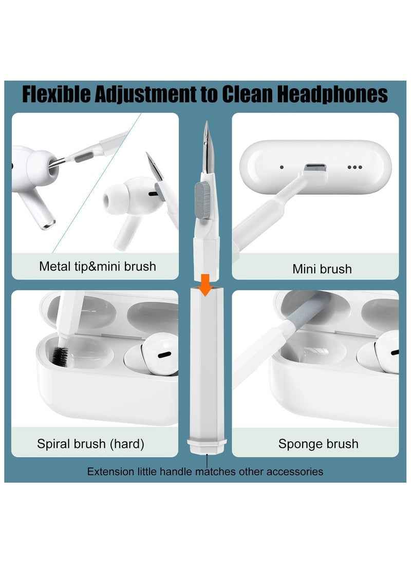 INFLUX 20-in-1 Electronics Cleaning Kit for AirPods, Keyboard Cleaning Brush, Headphones Cleaner Kit, Multi-Tool for Cleaning Laptop, Keyboard, Earbuds, Camera, Cellphones-Ideal Screen Cleaner, Gadget  - Image 3