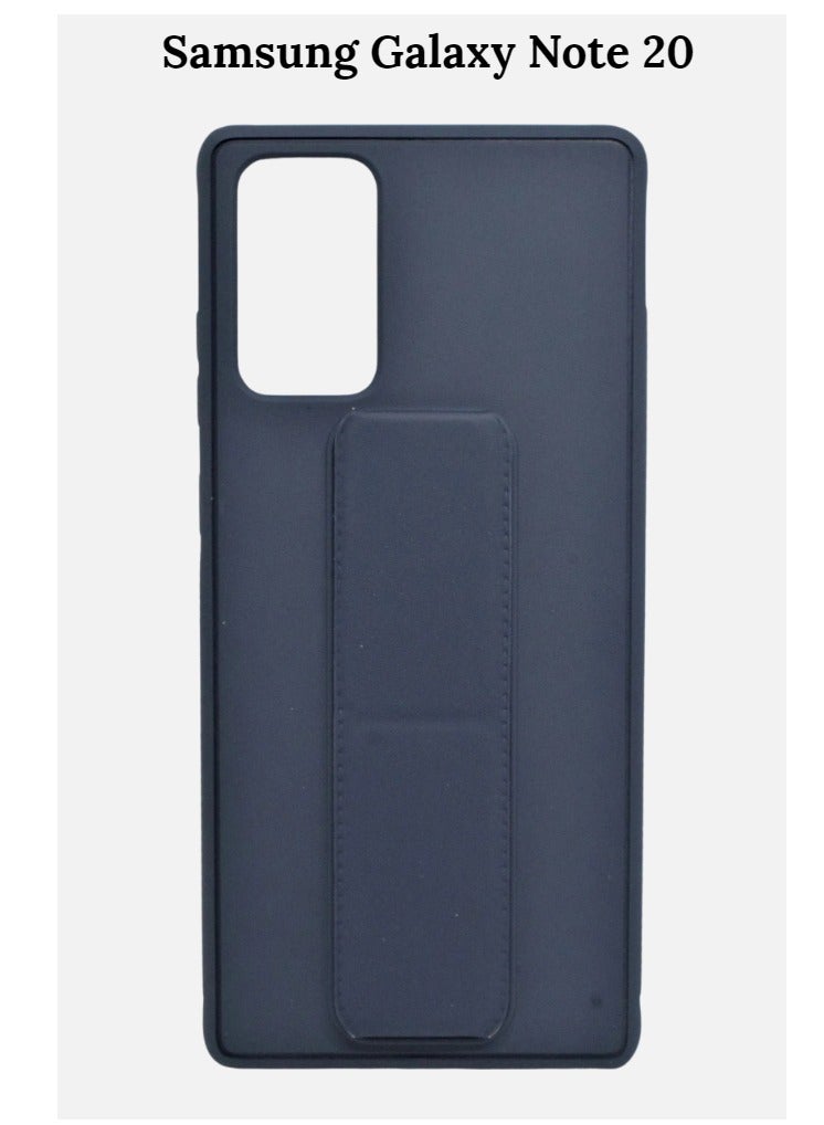 BORTONY Protective Case Cover With Finger Grip Stand For Samsung Galaxy Note 20 - Image 1