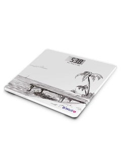B.Well Swiss PRO-165 White Electronic Personal Weighing Scale  - Image 2