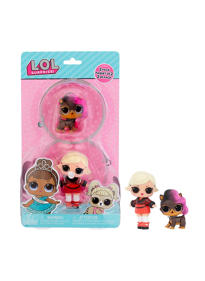 L.O.L. SURPRISE! Tot + Pet - As If Baby + Ruff Rocker  - Image 1