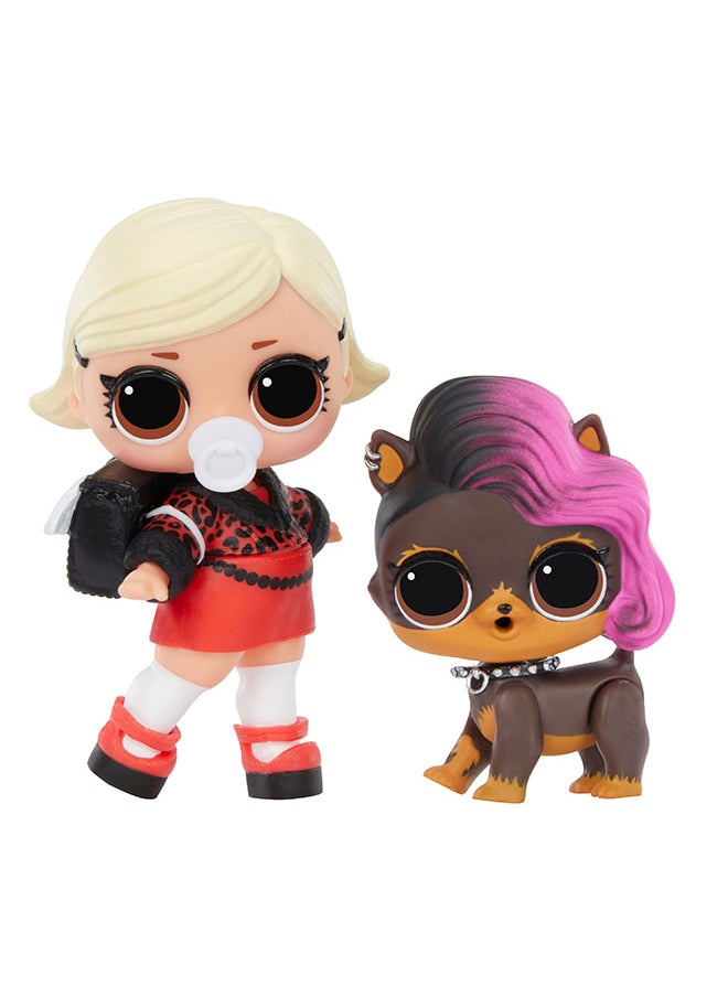L.O.L. SURPRISE! Tot + Pet - As If Baby + Ruff Rocker  - Image 3