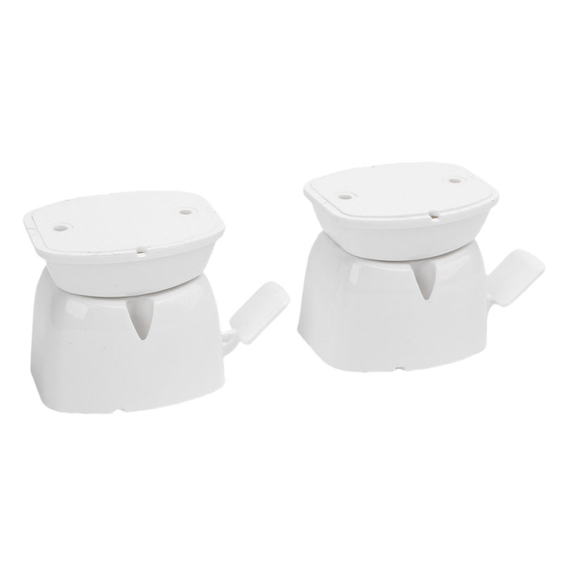 RV Door Catch Prevents Door Shake White Sturdy Stopper for Motorhome Travel Trailers 5th Wheel Trailers - Image 4