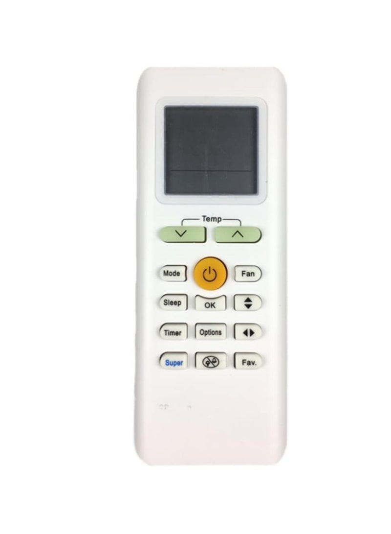 New Universal AC air conditioner Remote control General Use, Air Conditioner, Universal Remote Control Replaced Remote Control Compatible withRG70A/BGEF RG70E/BGEF RG70C/BGEF RG70C1 - Image 1