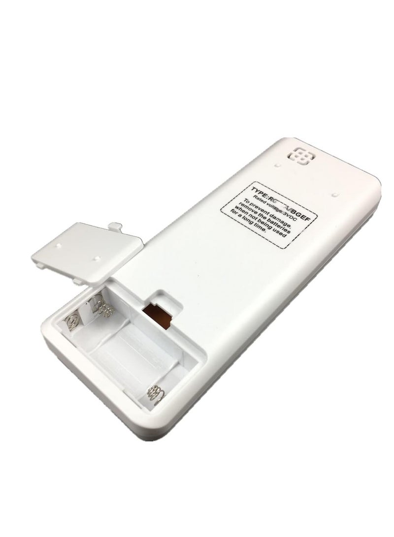 New Universal AC air conditioner Remote control General Use, Air Conditioner, Universal Remote Control Replaced Remote Control Compatible withRG70A/BGEF RG70E/BGEF RG70C/BGEF RG70C1 - Image 4