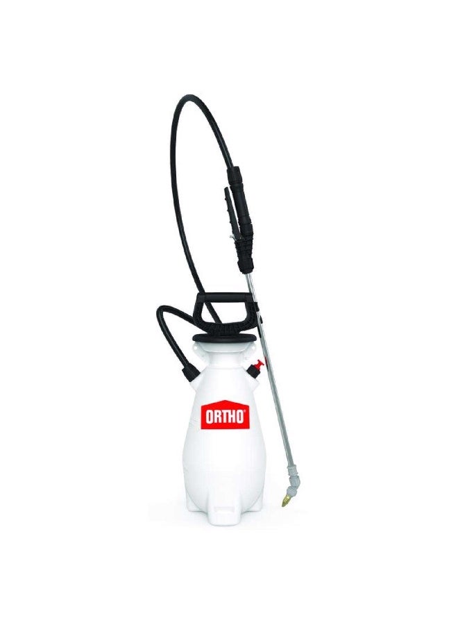 Ortho Professional  Chemical Resistant Compressed Tank Sprayer Black and White 1 Gal 190628 - Image 1