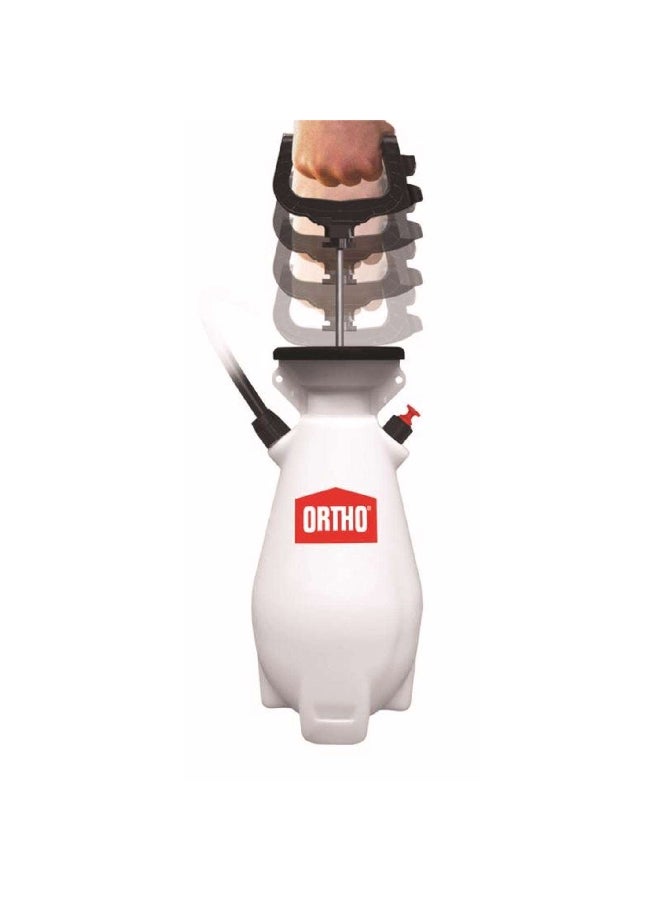 Ortho Professional  Chemical Resistant Compressed Tank Sprayer Black and White 1 Gal 190628 - Image 4
