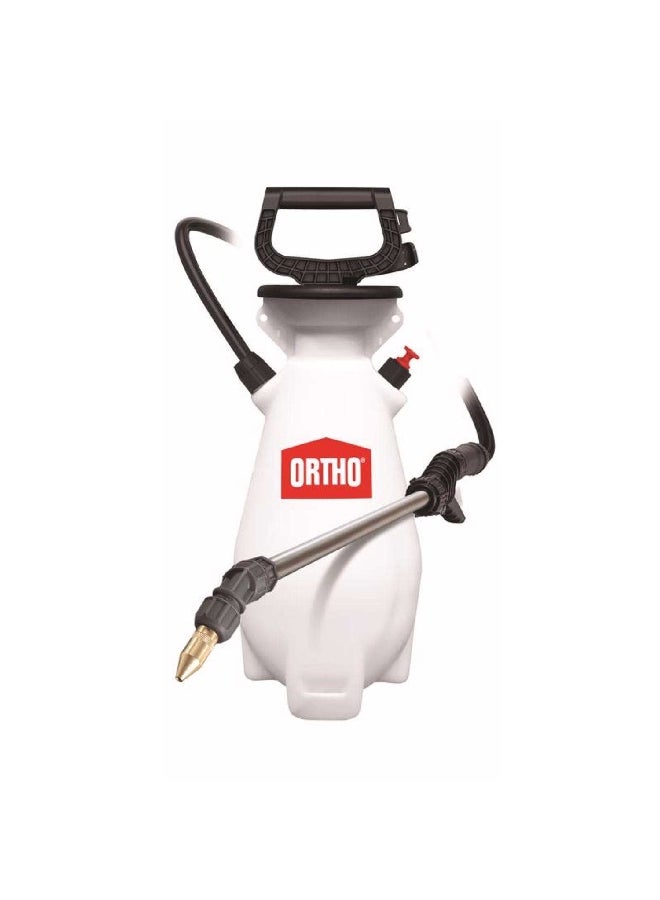 Ortho Professional  Chemical Resistant Compressed Tank Sprayer Black and White 1 Gal 190628 - Image 2