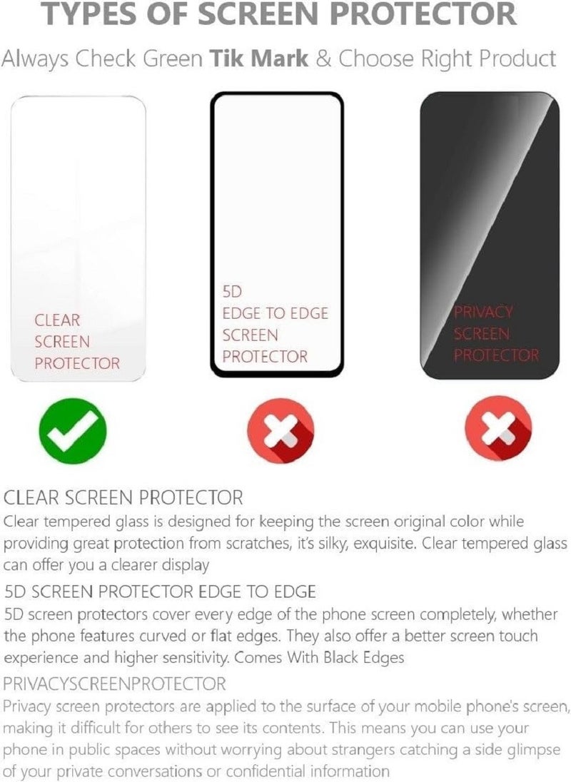 Unipha - 2 Pack Tempered Glass Screen Protector Clear Designed For iPhone 12 Full Screen Coverage And Bubble Free - Image 1