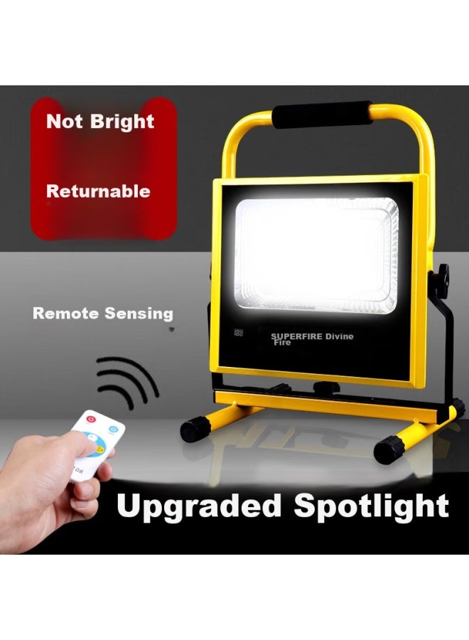 Supfire Tg1-e Rechargeable Led Floodlight, High-power Outdoor And Home Lighting, Suitable For Squares And Construction Sites - Image 3